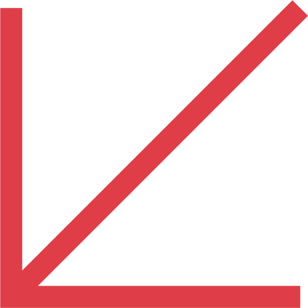 Pil rød
